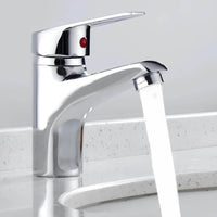Robinet mitigeur monotrou lavabo chrome L'art du robinet
