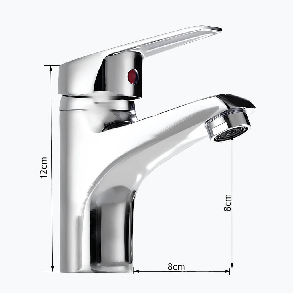 Robinet mitigeur monotrou lavabo chrome L'art du robinet