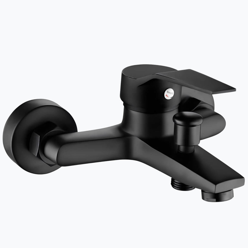 Robinet mitigeur mural douche baignoire acier inoxydable brossé L'art du robinet