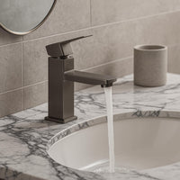 Robinet mitigeur noir mat design contemporain L'art du robinet
