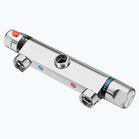 Robinet mitigeur thermostatique chrome salle de bain L'art du robinet