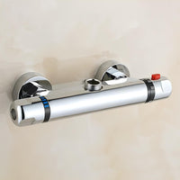 Robinet mitigeur thermostatique chrome salle de bain L'art du robinet