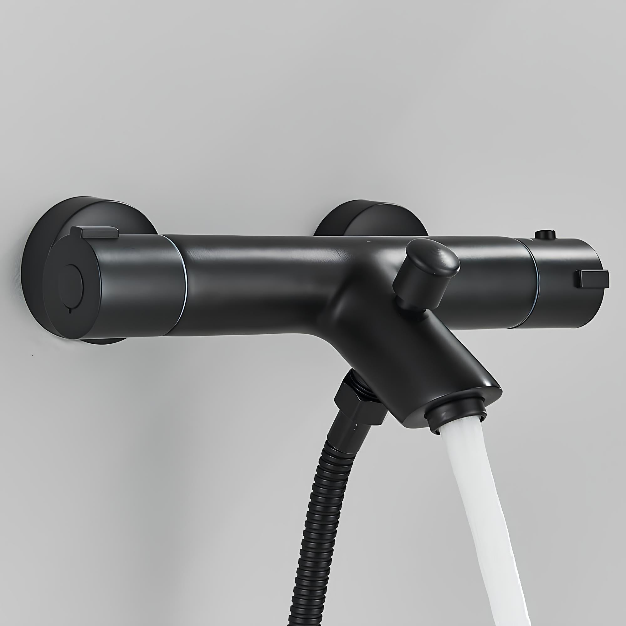 Robinet mitigeur thermostatique laiton poli design L'art du robinet