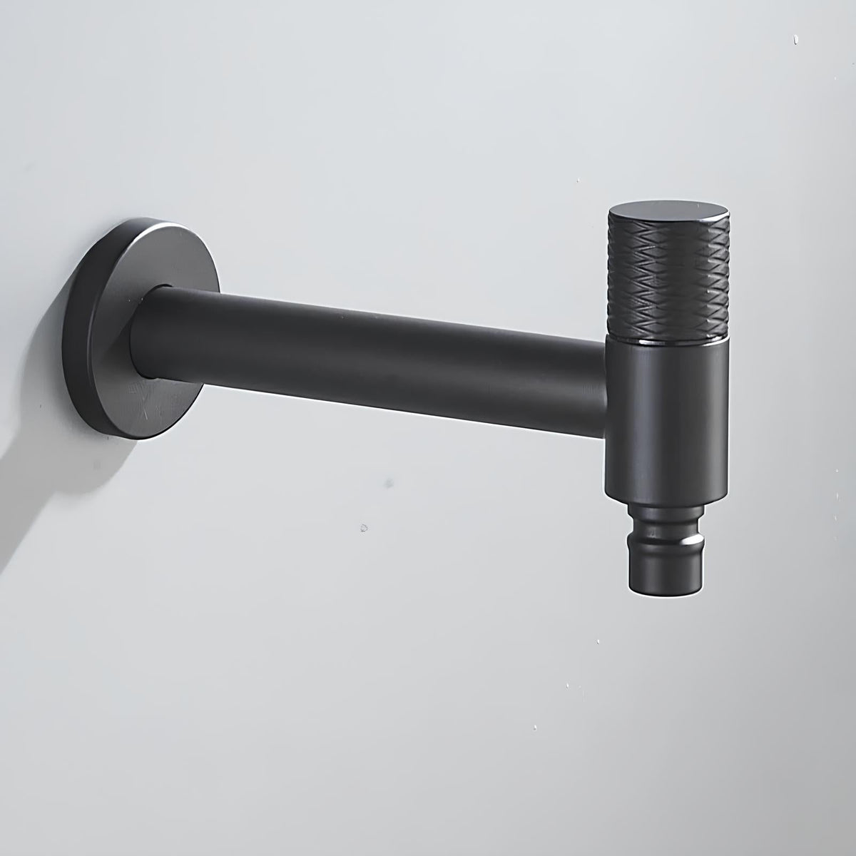 Robinet mural acier inoxydable eau froide intérieur extérieur L'art du robinet