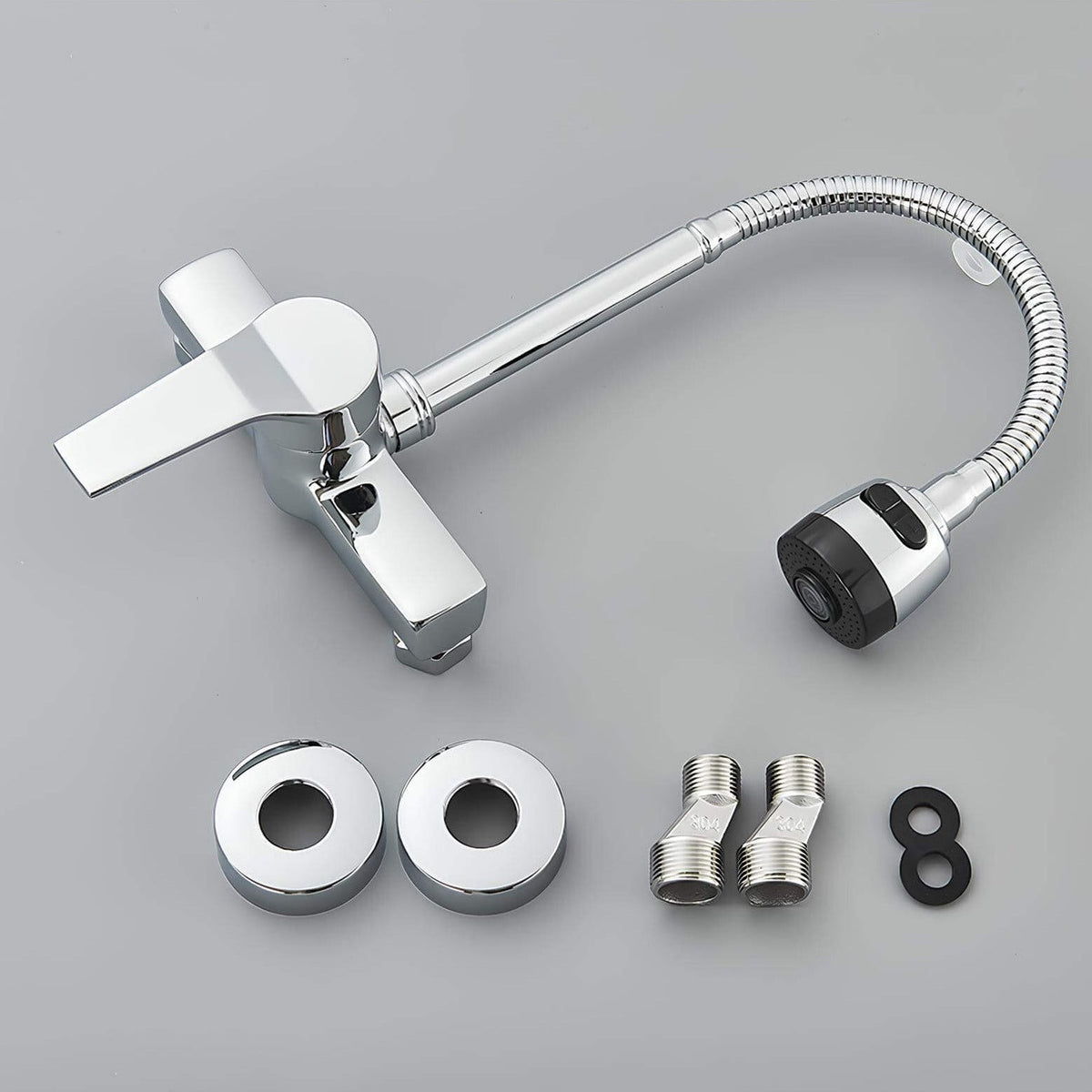 Robinet mural cuisine 2 fonctions bec orientable L'art du robinet