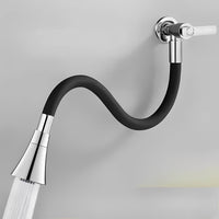 Robinet mural cuisine eau froide - Bec flexible 360° L'art du robinet