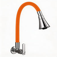 Robinet mural cuisine eau froide - Bec flexible 360° L'art du robinet