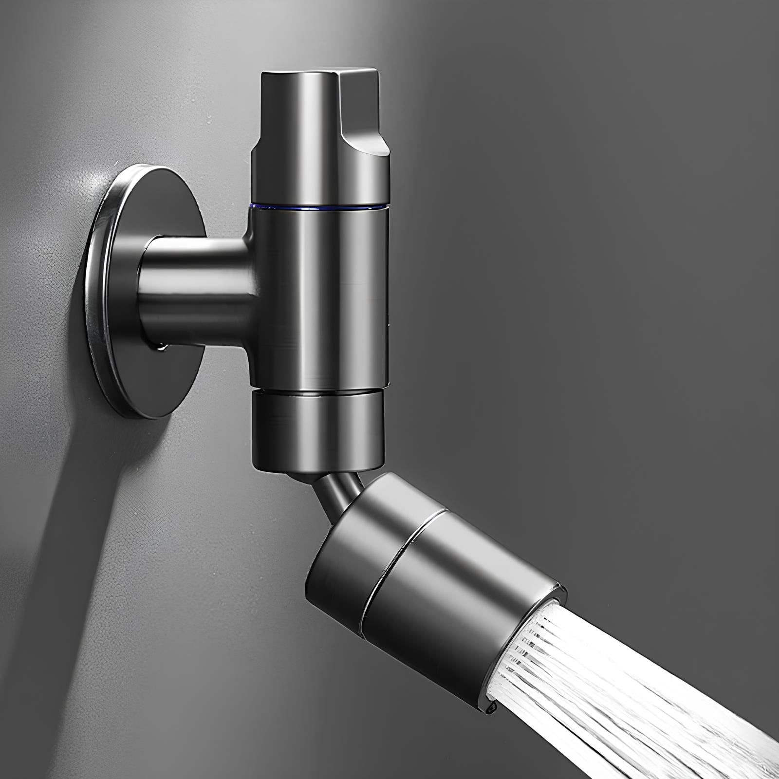 Robinet mural eau froide inox compact L'art du robinet