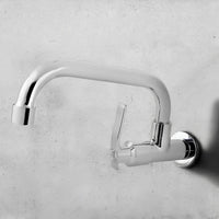 Robinet mural eau froide pivotant cuisine buanderie L'art du robinet