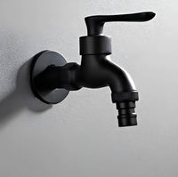Robinet mural extérieur noir eau froide L'art du robinet