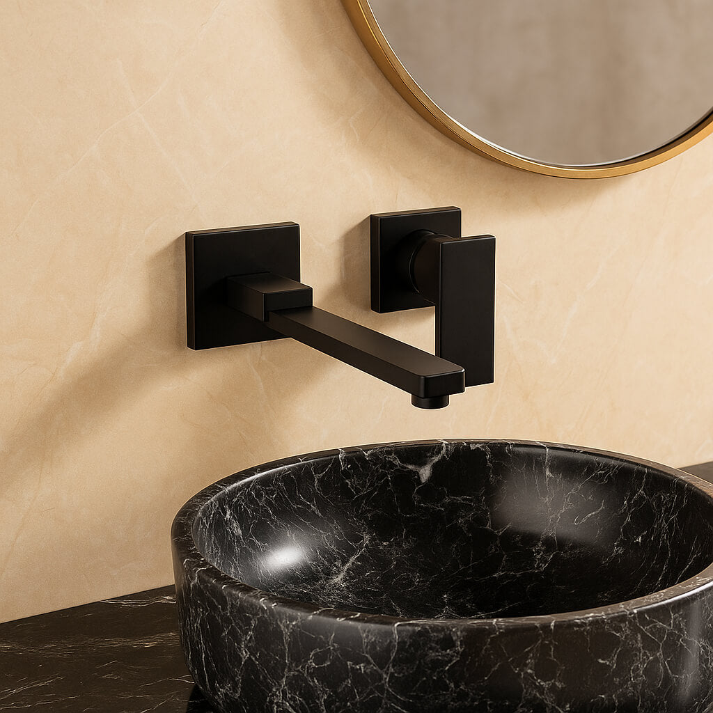 Robinet mural rabattable bec orientable L'art du robinet
