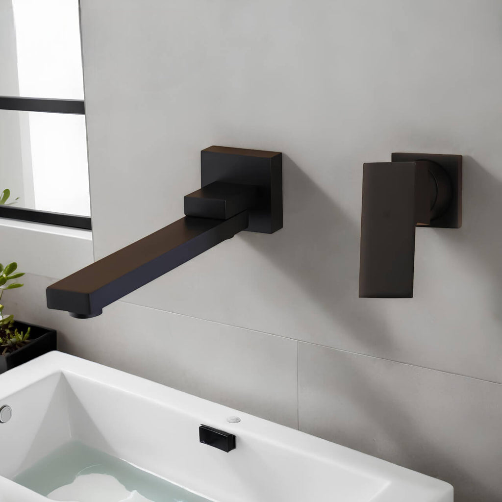 Robinet mural rabattable bec orientable L'art du robinet