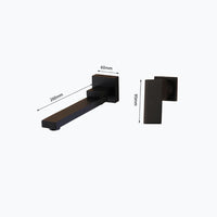 Robinet mural rabattable bec orientable L'art du robinet