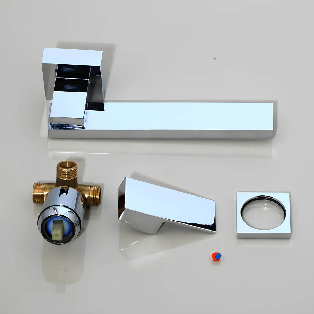 Robinet mural rabattable bec orientable L'art du robinet