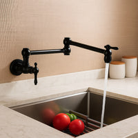 Robinet rabattable eau froide design laiton L'art du robinet