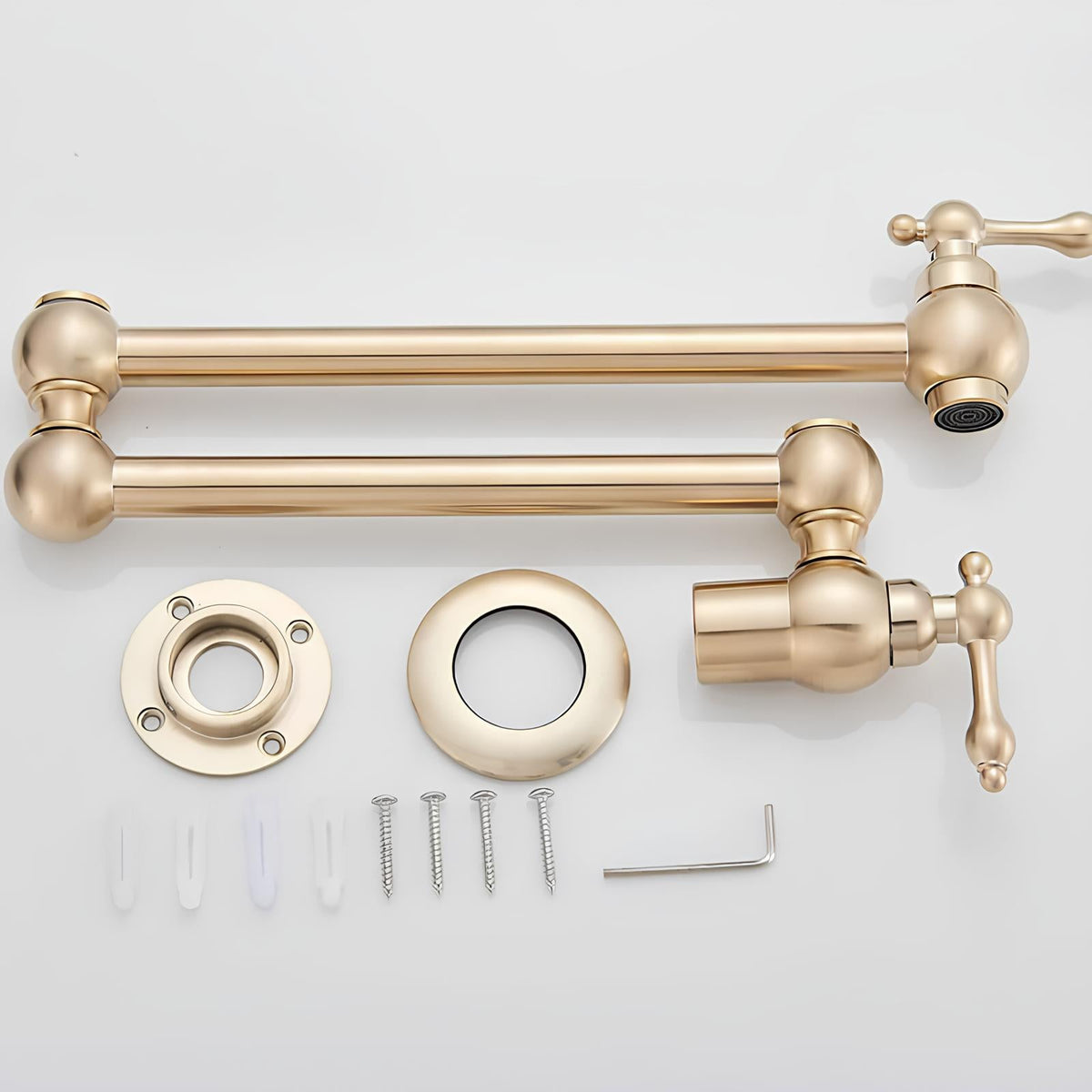 Robinet rabattable eau froide design laiton L'art du robinet