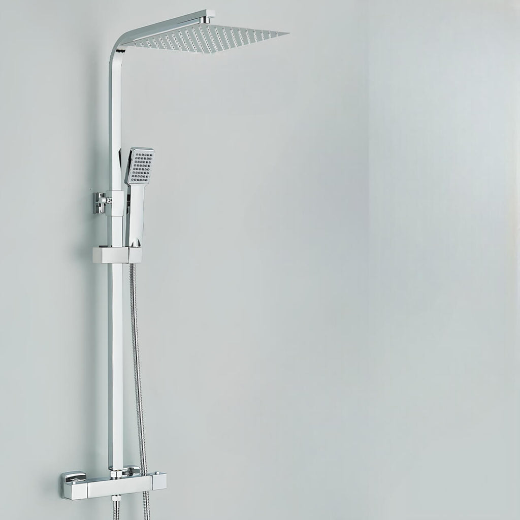Robinet thermostatique de douche murale chromé L'art du robinet