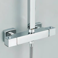Robinet thermostatique de douche murale chromé L'art du robinet