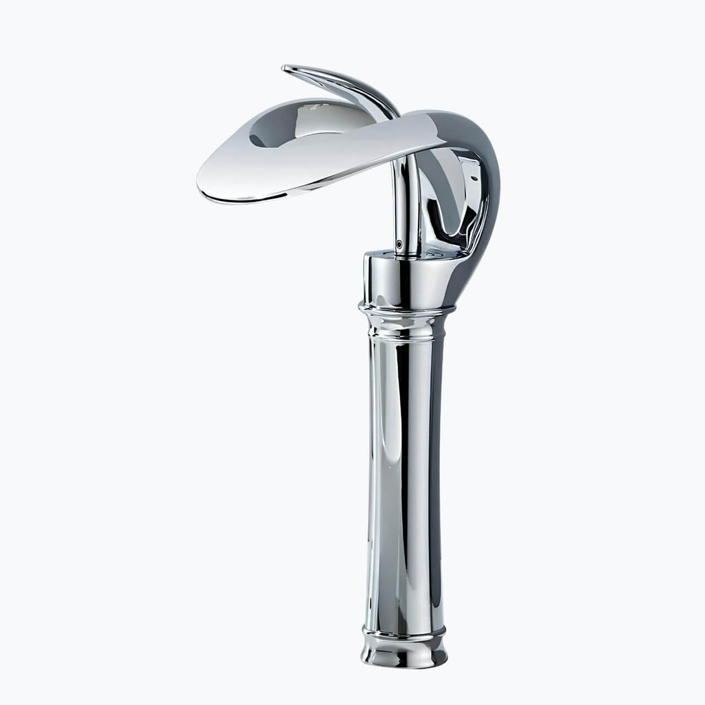 Robinet vasque cascade laiton design moderne L'art du robinet