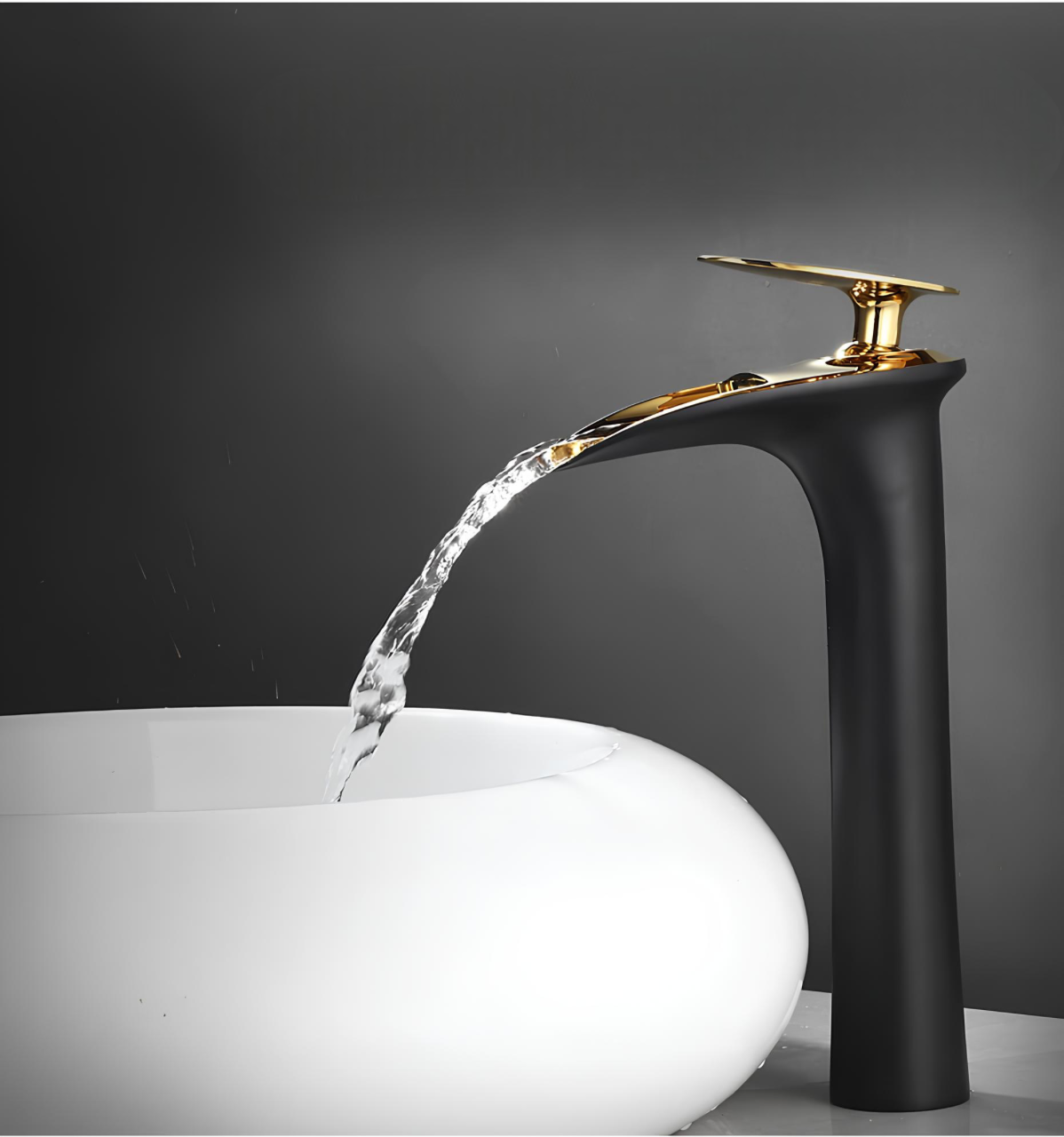 Robinet vasque cascade moderne design L'art du robinet