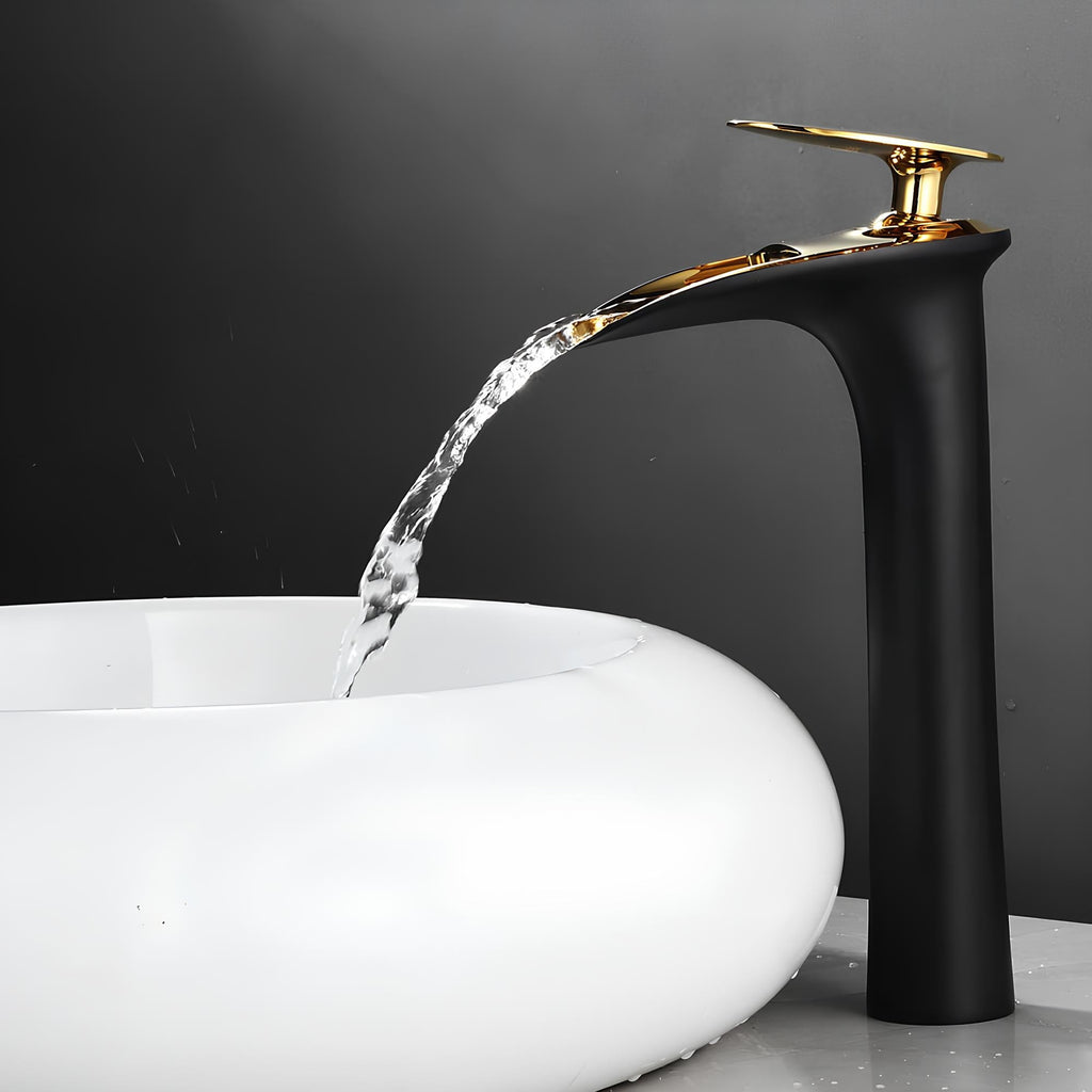 Robinet vasque cascade moderne design L'art du robinet