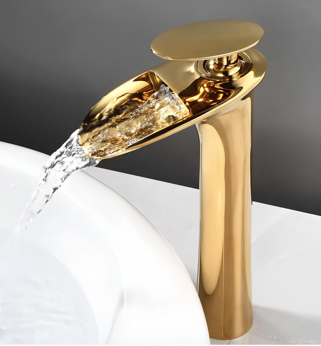 Robinet vasque cascade moderne design L'art du robinet