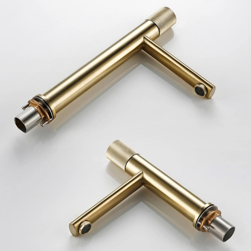 Robinet vasque design laiton massif 1 trou L'art du robinet