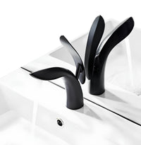 Robinet vasque design requin moderne laiton L'art du robinet