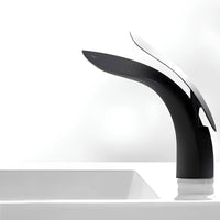 Robinet vasque design requin moderne laiton L'art du robinet