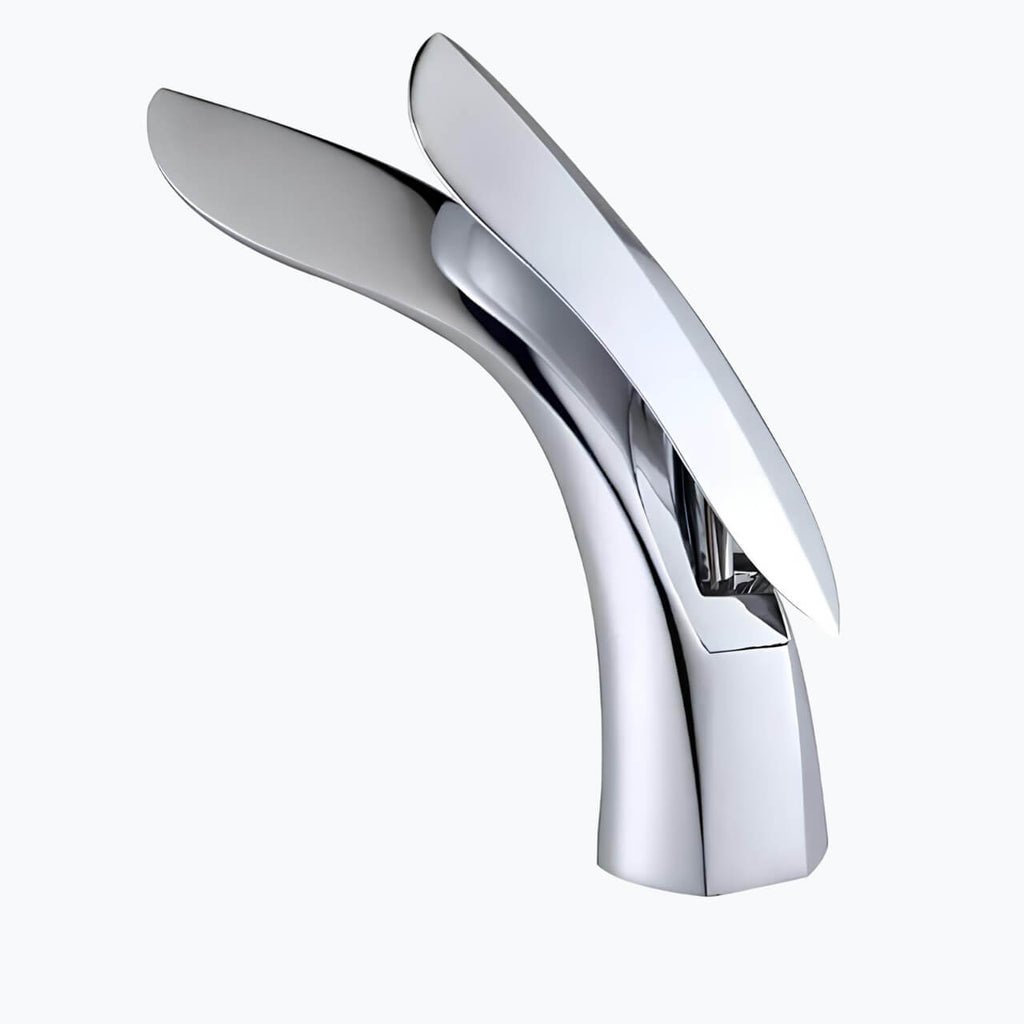Robinet vasque design requin moderne laiton L'art du robinet