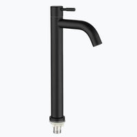 Robinet vasque eau froide inox brossé L'art du robinet