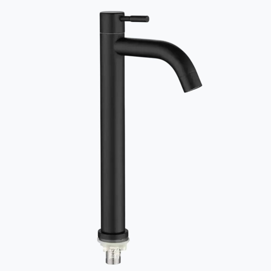 Robinet vasque eau froide inox brossé L'art du robinet