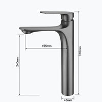 Robinet vasque laiton brossé design contemporain L'art du robinet