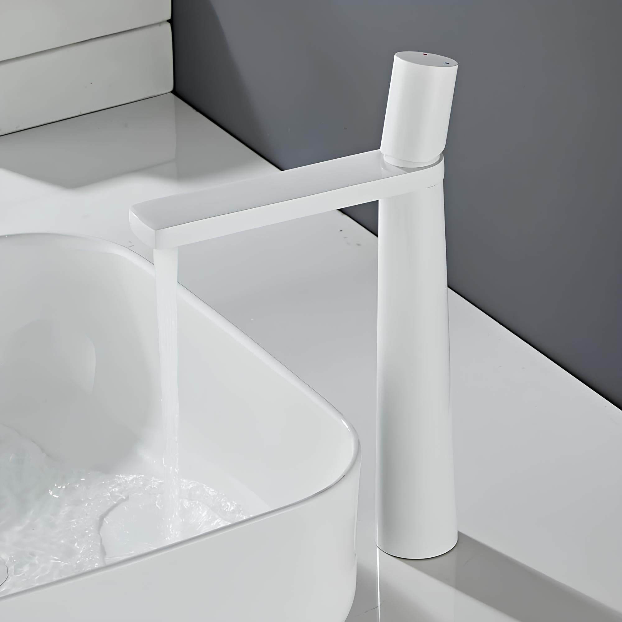 Robinet vasque laiton massif contemporain L'art du robinet