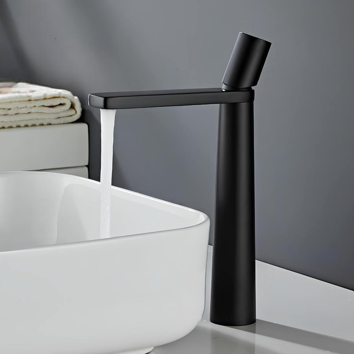 Robinet vasque laiton massif contemporain L'art du robinet