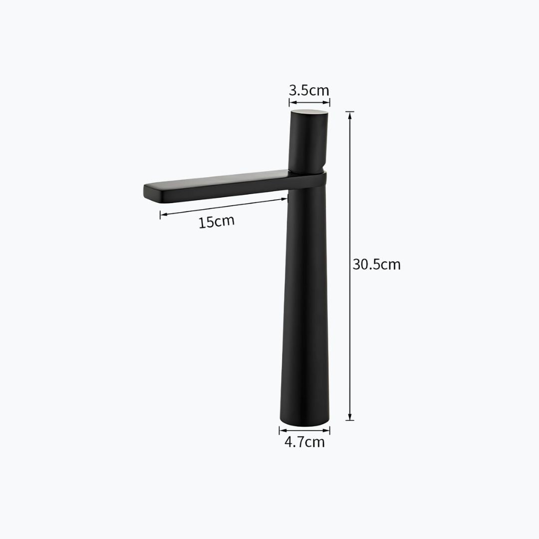 Robinet vasque laiton massif contemporain L'art du robinet