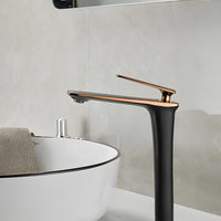 Robinet vasque noir design minimaliste L'art du robinet