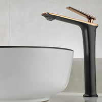 Robinet vasque noir design minimaliste L'art du robinet