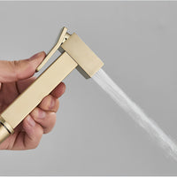 Douchette WC murale acier inoxydable chrome