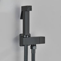 Douchette WC murale acier inoxydable chrome