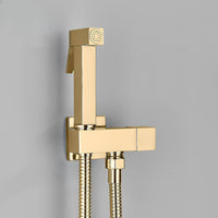 Douchette WC murale acier inoxydable chrome